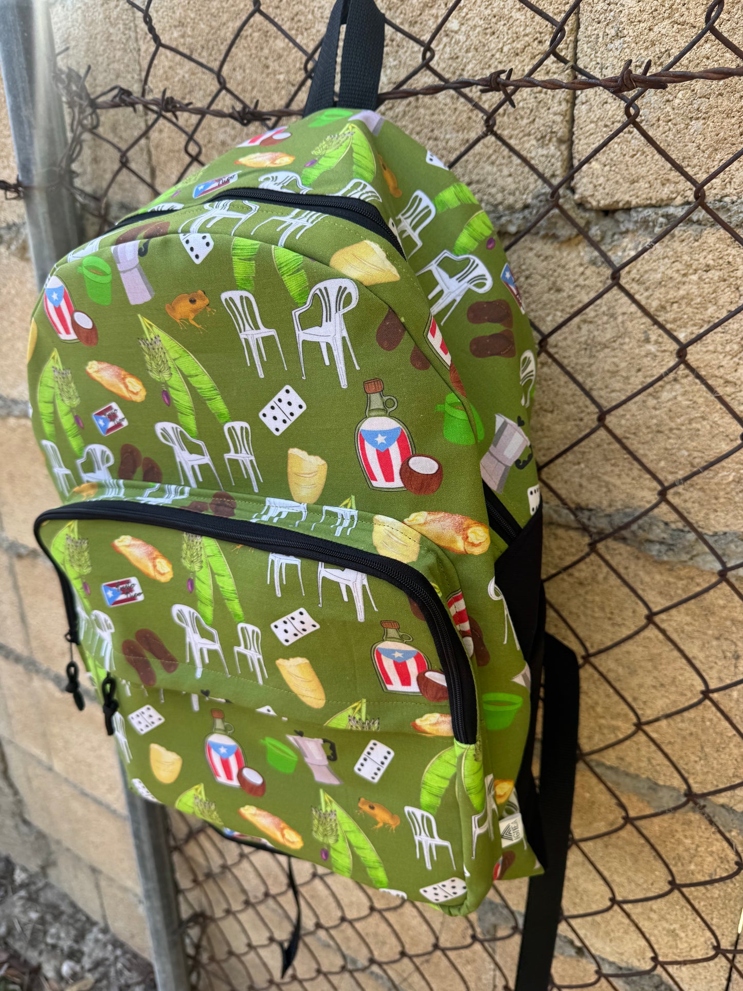 Boricua de pura Cepa-Backpack