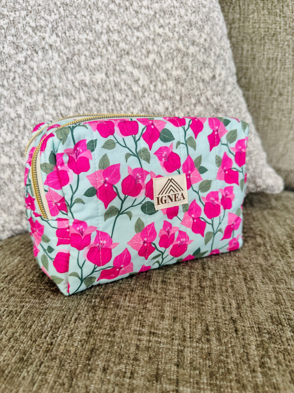 Trinitarias azul-Travel pouch