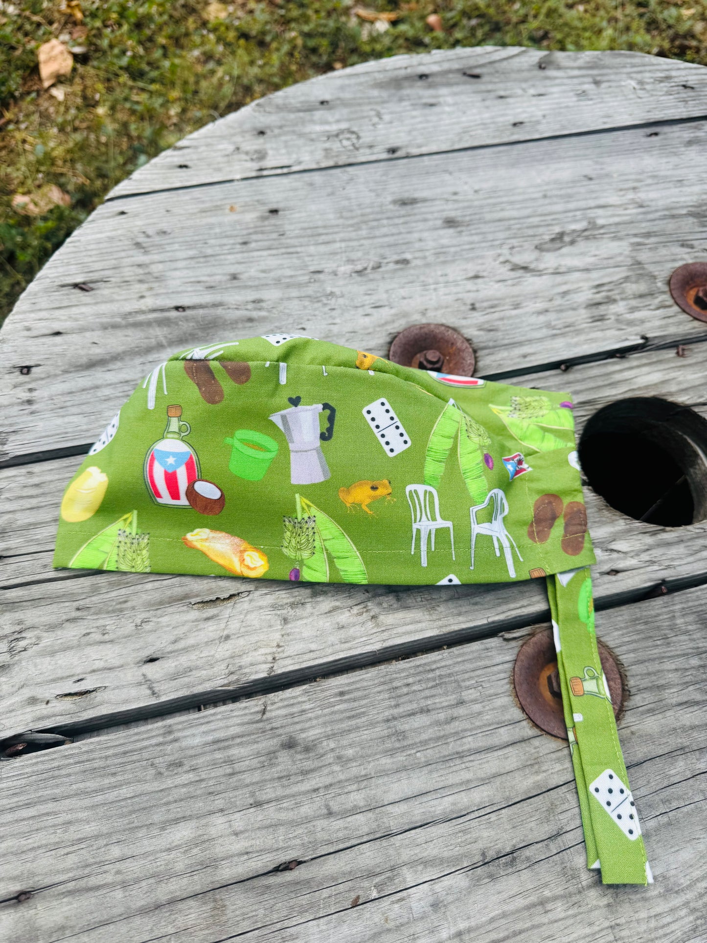 Surgical Cap-Boricua de Pura Cepa