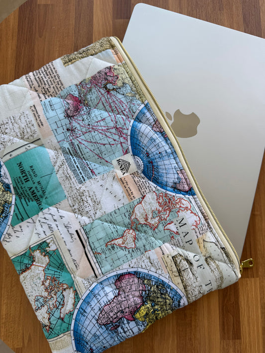 Worldmap-Laptop Sleeve