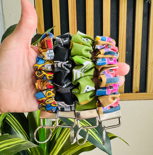 Scrunchie keychain