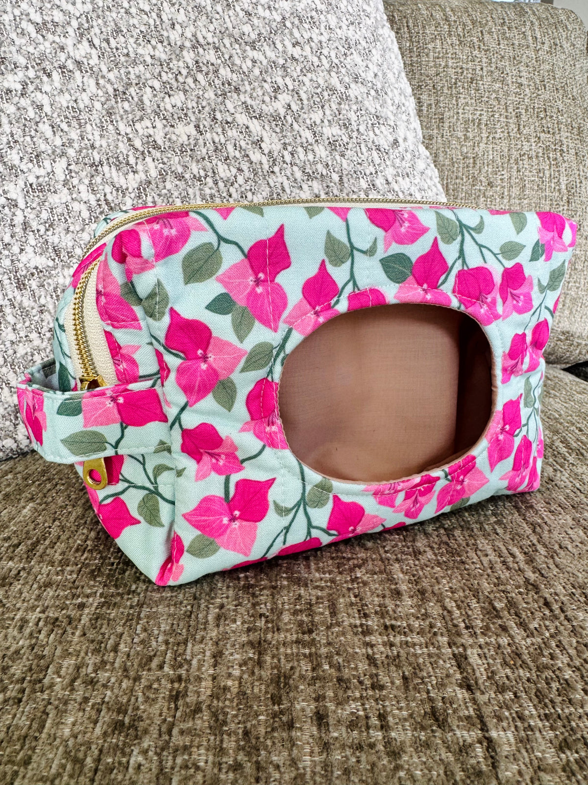 Trinitarias azul-Travel pouch