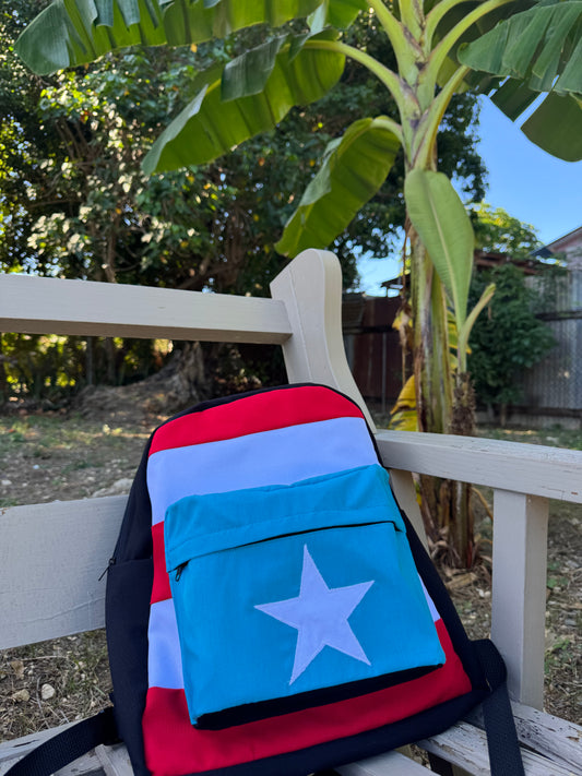 PR backpack