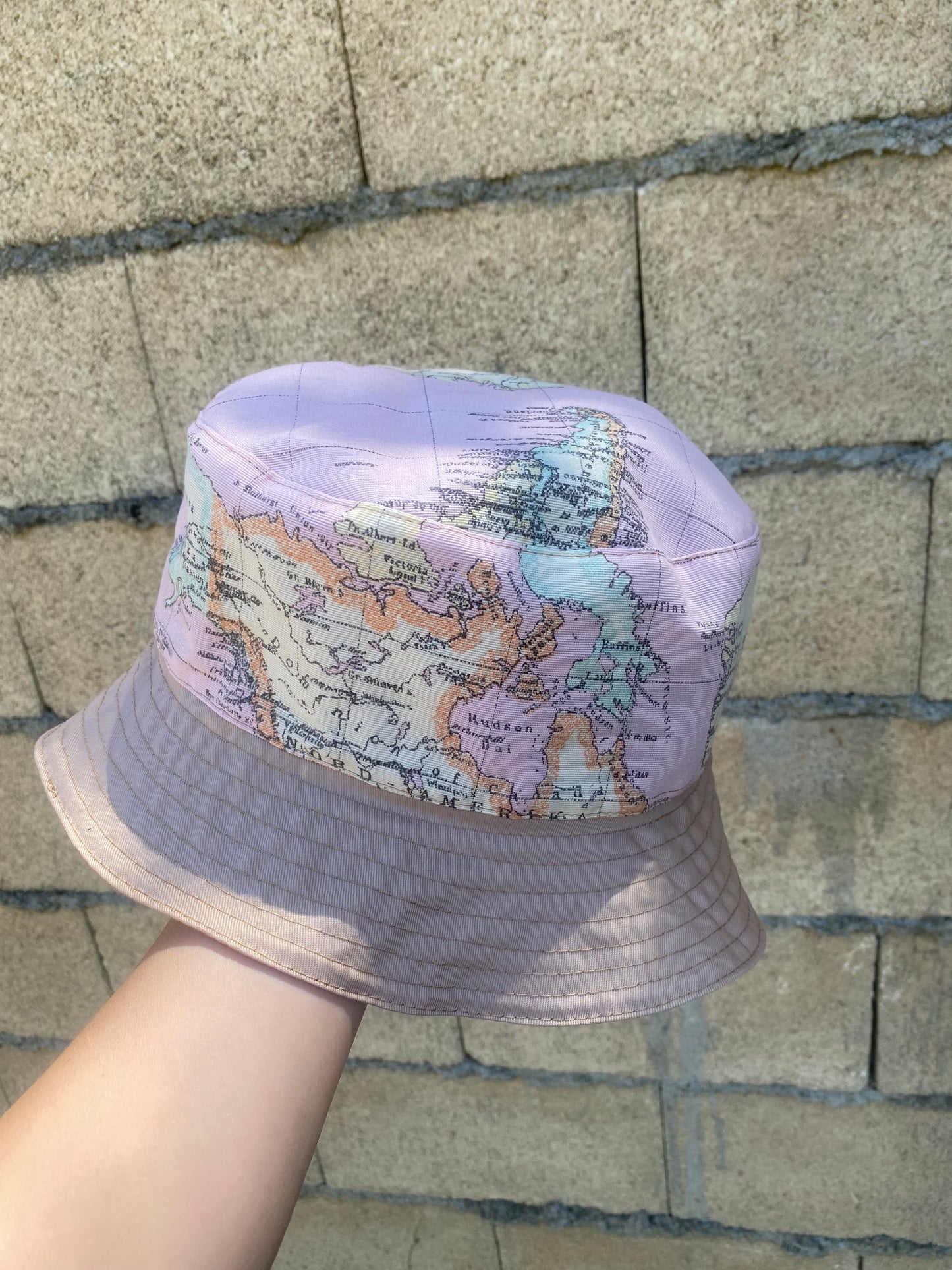 WorldWide Pink Bucket Hat